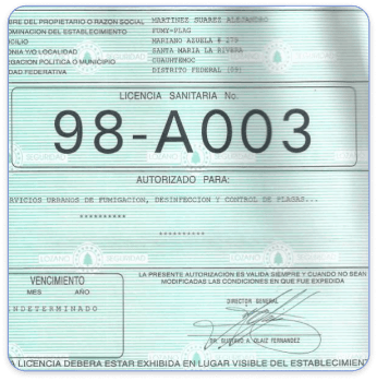 Licencia Sanitaria